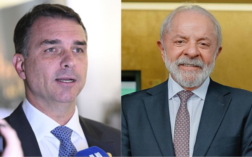 Flavio  Lula Foto: : Edilson Rodrigues/Agência Senado  e  : Ricardo Stuckert / PR
