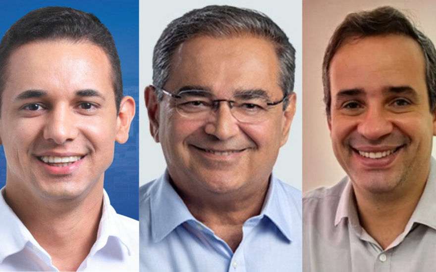 Allyson Bezerra, Álvaro Dias e Cadu Xavier | Montagem: Agora RN