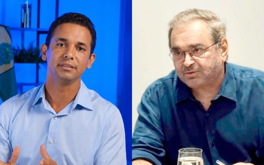 Allyson Bezerra e Álvaro Dias | Montagem: Agora RN