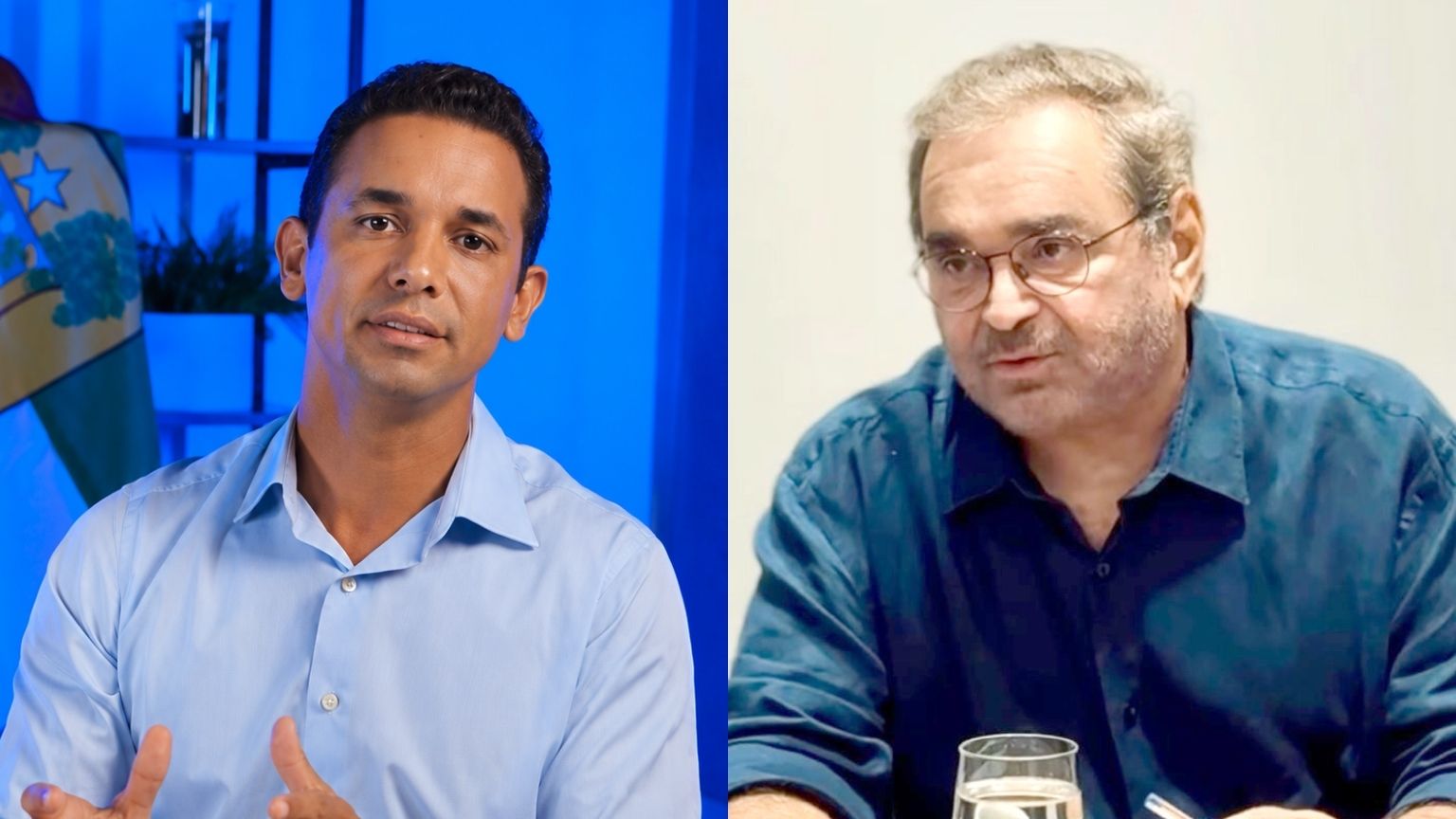 Allyson Bezerra e Álvaro Dias | Montagem: Agora RN