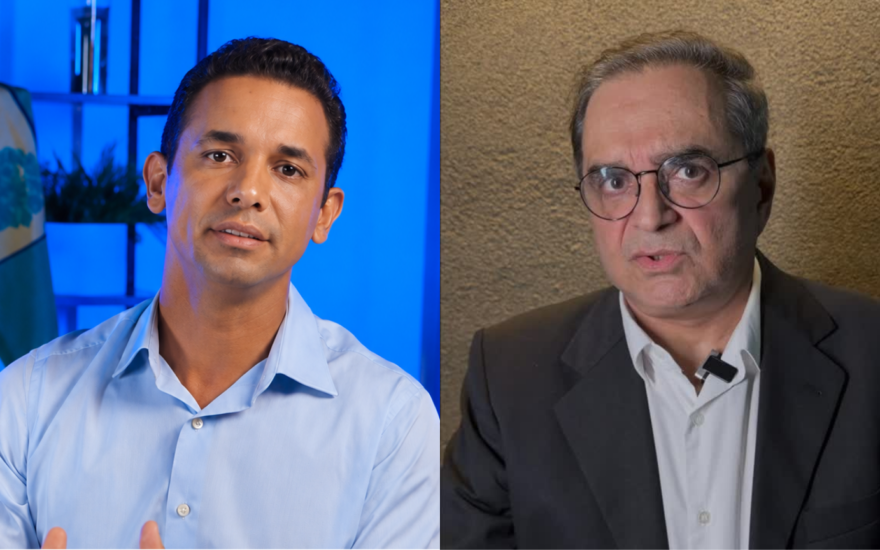 Allyson Bezerra e Álvaro Dias | Montagem: Agora RN