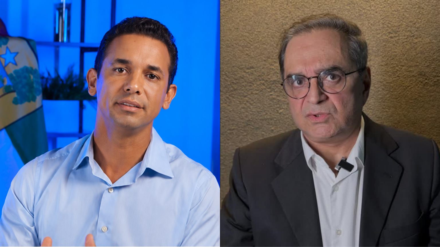 Allyson Bezerra e Álvaro Dias | Montagem: Agora RN