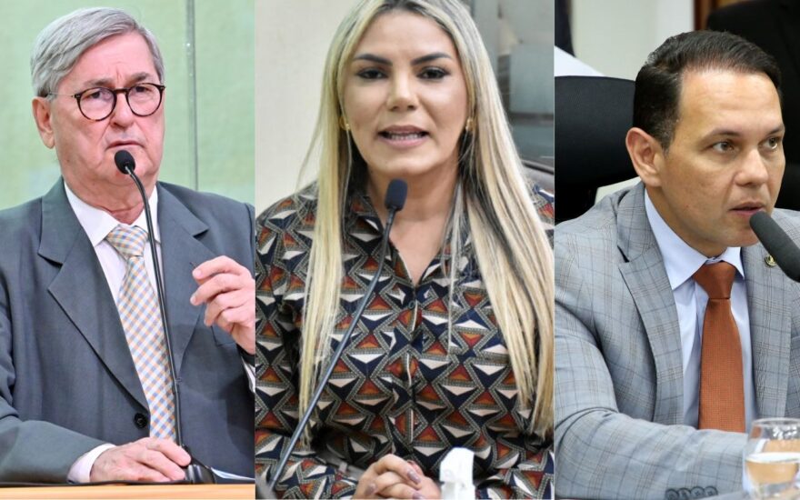 Tomba Farias, Eudiane Macedo e Kleber Rodrigues | Montagem: Agora RN